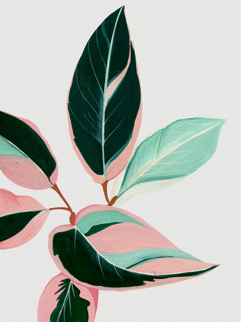 Wall art for Home Décor with Pink Triostar design Wall art for Home Décor with Pink Triostar design