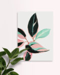 Wall art for Home Décor with Pink Triostar design