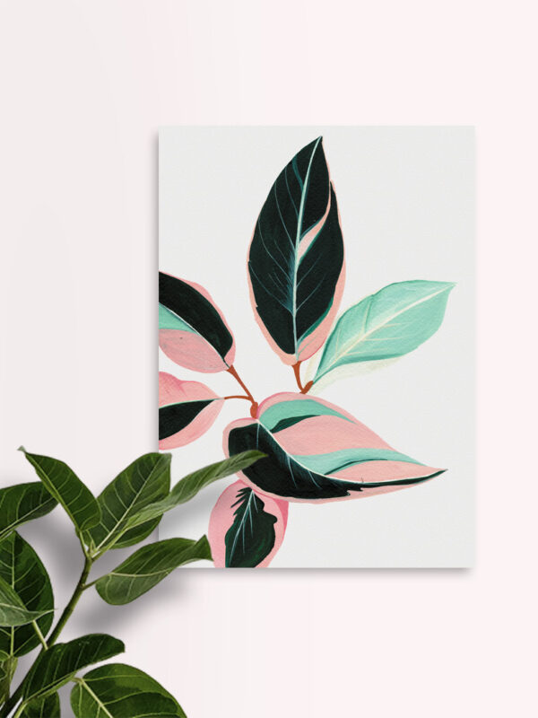 Wall art for Home Décor with Pink Triostar design